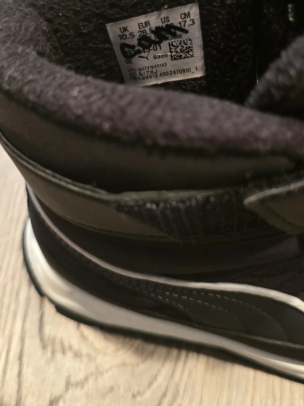 PUMA Evolve Boys Winter Casual boots Alternative closure 11.5 toddler/little kid